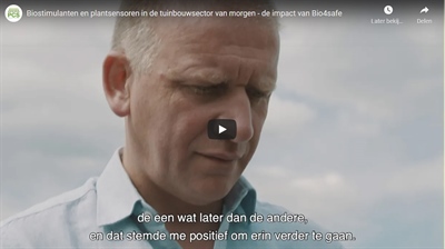 Video 'Biostimulanten en plantsensoren in de tuinbouwsector van morgen - de impact van Bio4safe'