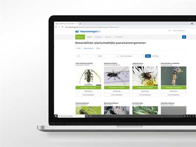 Webplatform voor quarantaine organismen